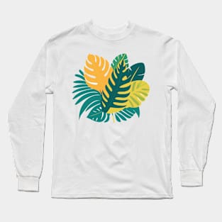 jungle foliage Long Sleeve T-Shirt